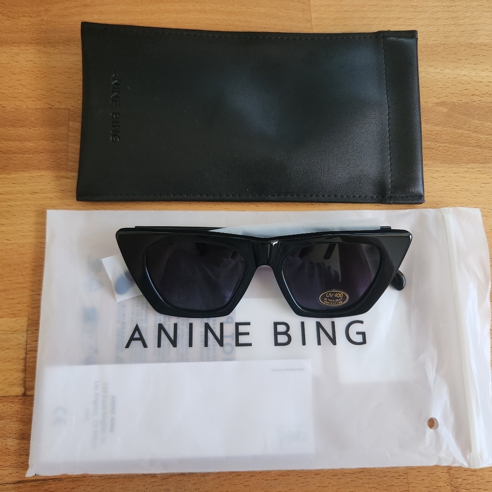 Anine Bing Paris Sunglasses - Black